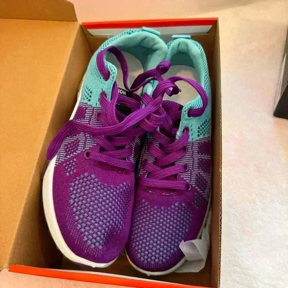 Fashion Professional Skateboard Shoe Women's‎ Size 41 Purple and Blue - Picture 1 of 9